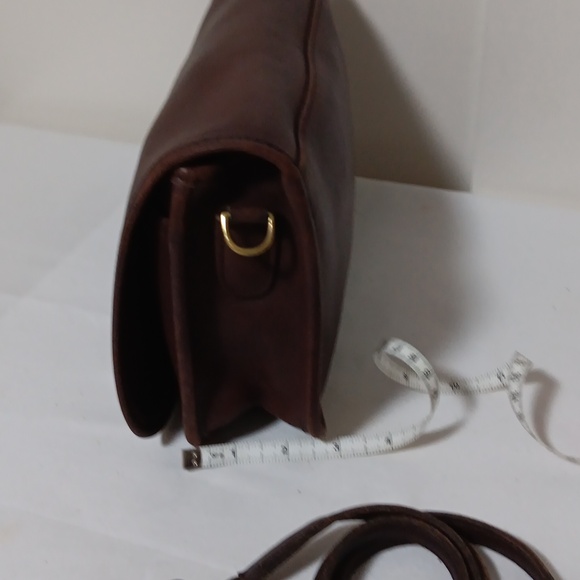 COACH Vintage RIDGFIELD *ORIGINAL* Brown Shoulder or Crossbody Bag - Picture 9 of 11